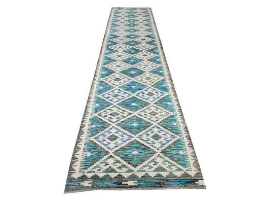 Rugs: Afghan Choubi kilim 480 x 84 CM