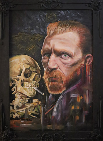 AGAC 2023 Top 25 Finalist - Marce Britz - Skull with Burning Cigarette
