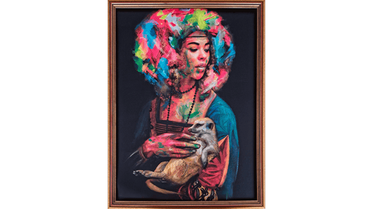 AGAC 2024 Top 25 Finalist - Benjamin Lombard - Lady with a Meerkat