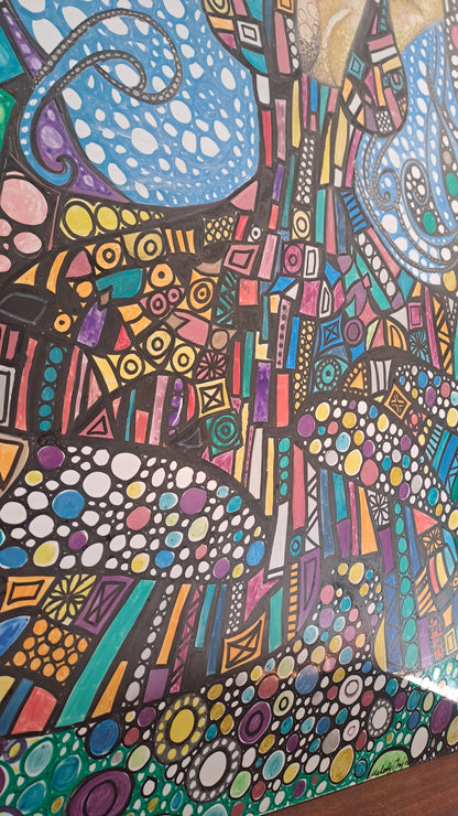 Original South African Art: Melody Potgieter - Mayaya