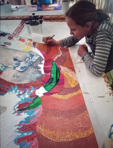 Primary School - AGAC 2024 2nd Place Winner - Mia Coetzer - Branders wat Blomme Gee