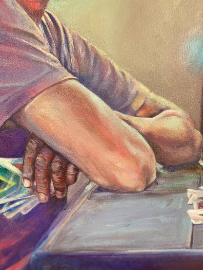 AGAC 2024 Top 25 Finalist - Inge Marie Jensen - The Tavern Card Players