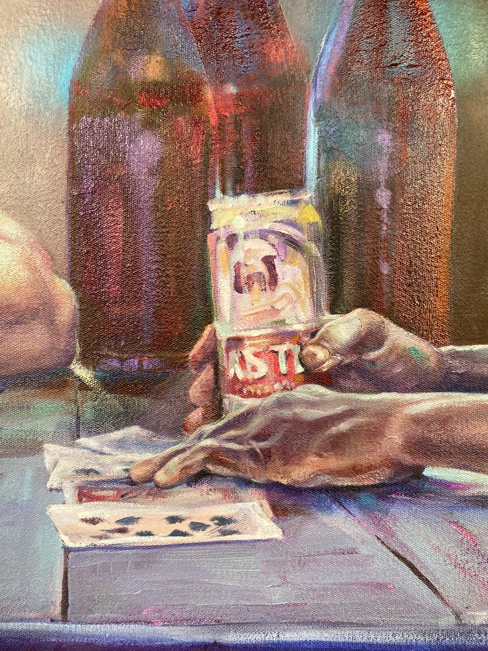 AGAC 2024 Top 25 Finalist - Inge Marie Jensen - The Tavern Card Players