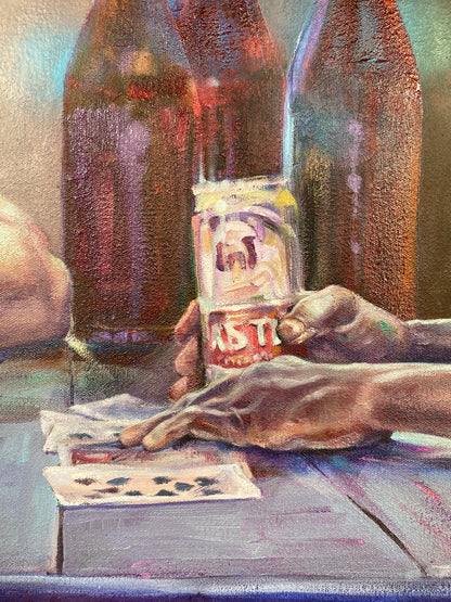 AGAC 2024 Top 25 Finalist - Inge Marie Jensen - The Tavern Card Players
