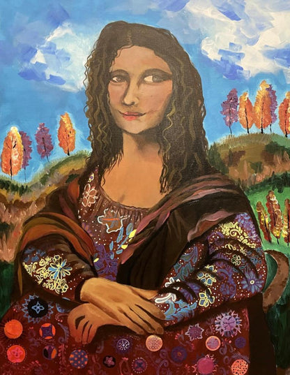AGAC 2023 Primary School Category Winner - Mia-Nanke van Heerden - Mona Lisa