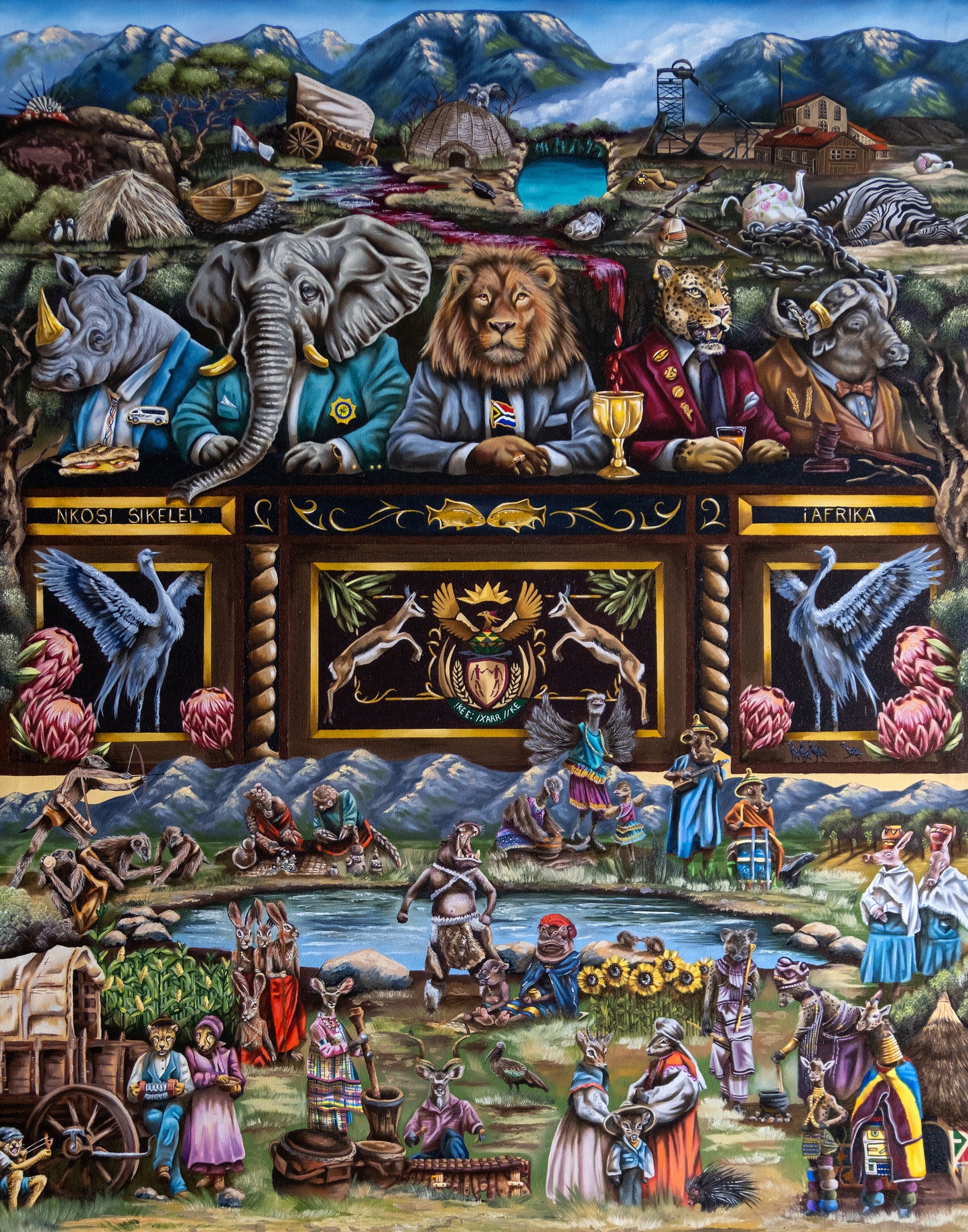 AGAC 2024 2nd Place Winner - Tiffany Baxter - Nkosi Sikelel' iAfrika (God Bless Africa)