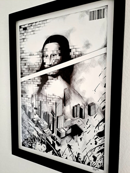 Original South African Art: Jaundré van Breda - Nothing to Smile About