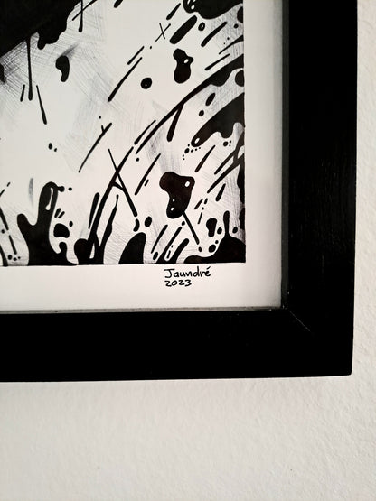 Original South African Art: Jaundré van Breda - Nothing to Smile About