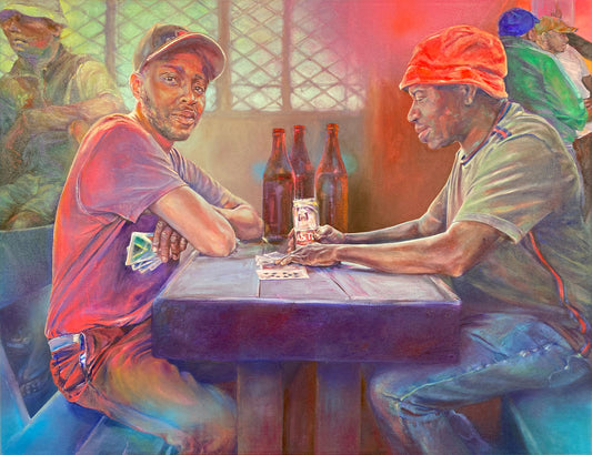 AGAC 2024 Top 25 Finalist - Inge Marie Jensen - The Tavern Card Players