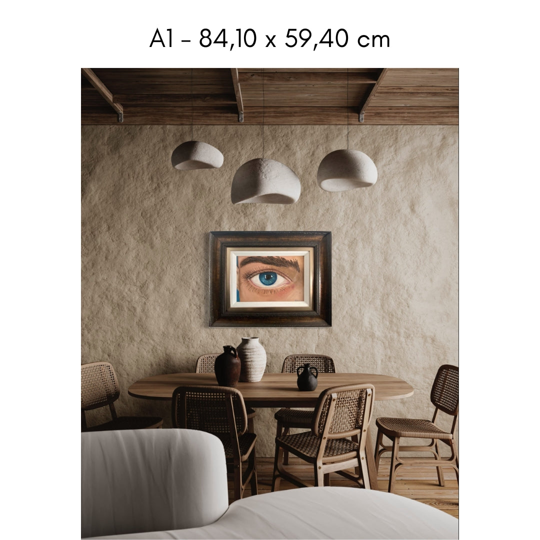 Title: THE EYE - ARTi Gallery Original Robert Thirtle CANVAS Print - Sizes A4 - A0