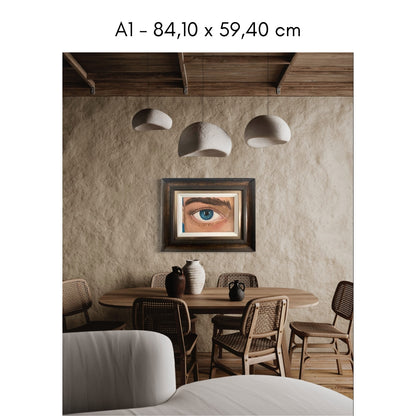 Title: THE EYE - ARTi Gallery Original Robert Thirtle CANVAS Print - Sizes A4 - A0